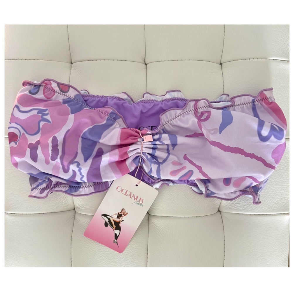 Oceanus Bandeau Bikini Top